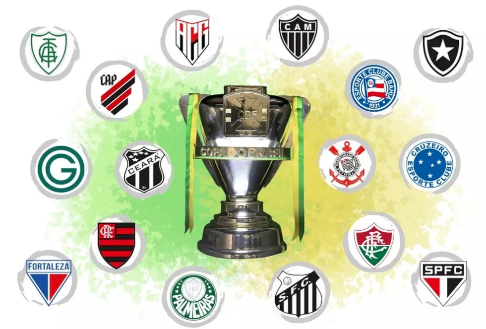 A CBF sorteou os confrontos das quartas de final da Copa do Brasil