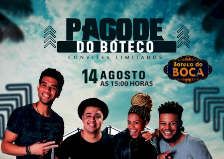 Grupo de pagode, Pedindo Avisa fará seu primeiro show no Boteco do Boca, após melhora na pandemia