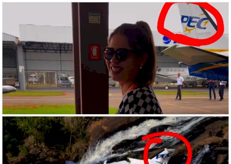 URGENTE: Avião com a cantora Marília Mendonça cai em cachoeira