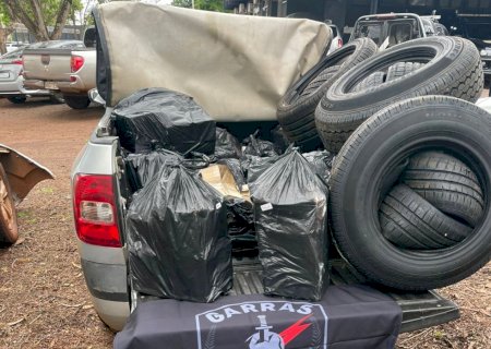 Operação Hórus, Garras realiza diversas apreensões de mercadorias oriundas de descaminho e contrabando