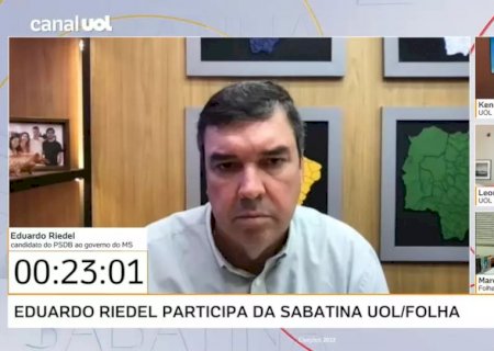 Em sabatina, Riedel pede punição por incêndios no Pantanal