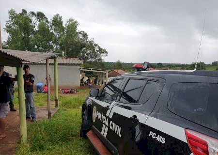 Anaurilândia: Disparo acidental de arma de fogo teria dado início em confusão que resultou em três mortes da mesma família em assentamento.