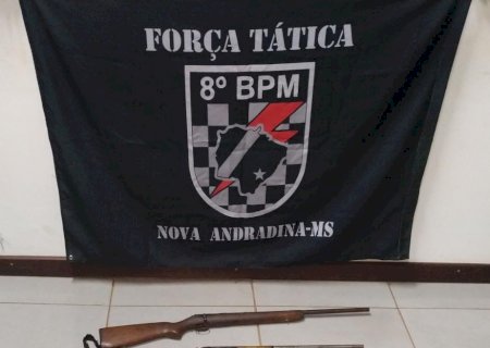 Polícia Militar prende dois homens por tráfico de drogas e porte ilegal de arma de fogo em Ivinhema