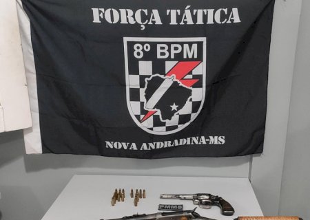 Polícia Militar prende mais um homem com armas de fogo e munições em Angélica